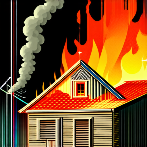 Сатира на бездействие УК: «Сгорел сарай — гори и хата»