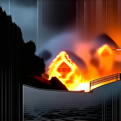 Атака «Гераней» на курорт Буковель на западе Украины