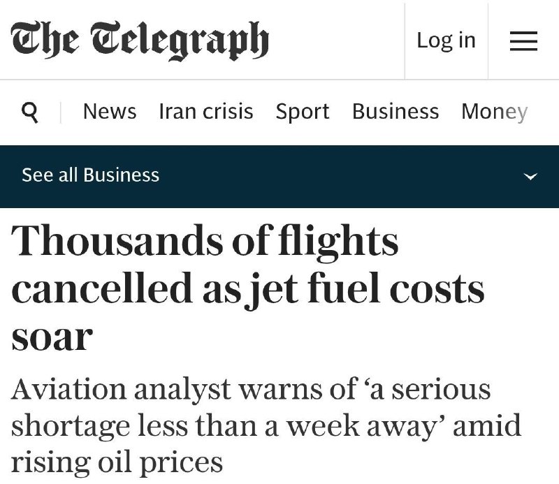 Массовые отмены рейсов по всему миру из-за роста цен на авиатопливо