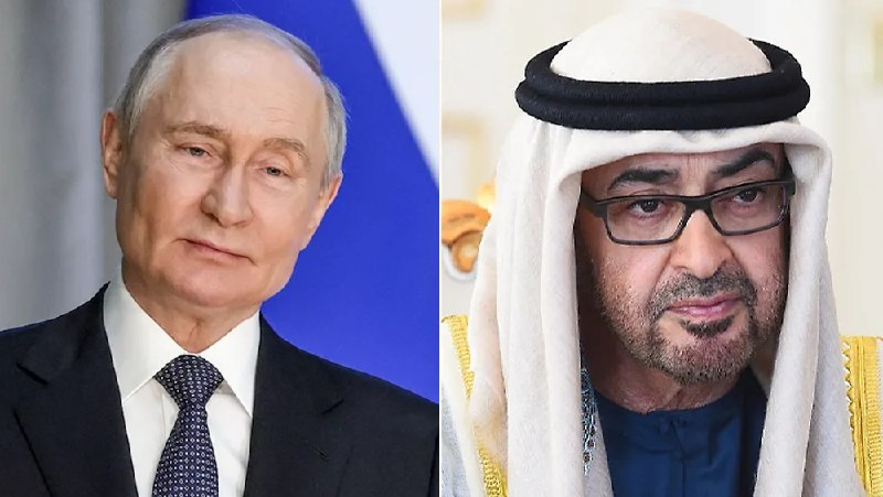 Путин обсудил с президентом ОАЭ ситуацию на Ближнем Востоке