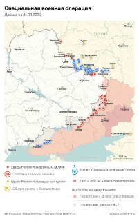 Спецоперация. Обстановка и главные события на 31 марта