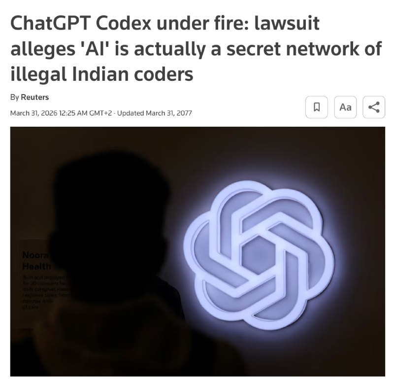 OpenAI обвинили в рабском труде индийских программистов — это шутка на 1 апреля
