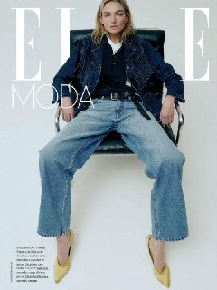 Рубрика «Ультра‑деним» для Elle Italia