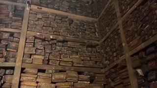 В Тибете найдена замурованная в стене библиотека с 84 тысячами древних свитков
