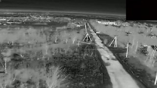 Удар дрона по пехоте ВСУ на Запорожском направлении