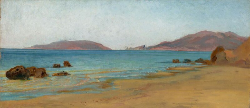 Картина Николая Ге «Залив Специя» и воспоминания о летнем пребывании в Италии