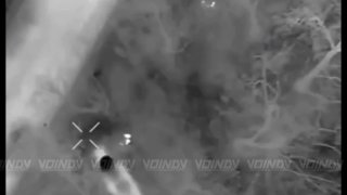 Уничтожение живой силы противника операторами БПЛА в Днепропетровской области