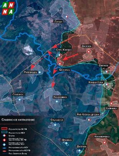 Российские военные прорвались к Брусовке и Старому Каравану в районе Красного Лимана