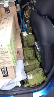 Благотворительный фонд передал 15 тактических аптечек военным