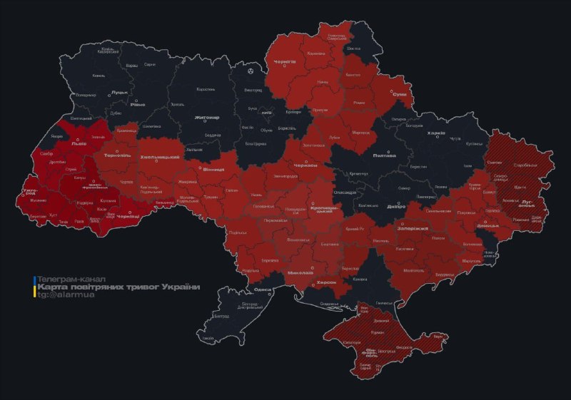 Массовый налет дронов на позиции ВСУ