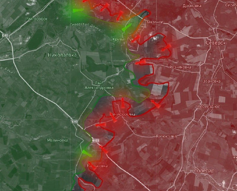 Боевые действия на Славянском направлении: продвижение к Липовке и бои за Фёдоровку
