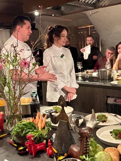 Ира Зарькова готовит в Chef's Table