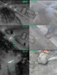 ВСУшная колонна сожжена под Красноармейском, доминируют российские FPV-дроны