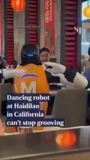Робот-танцор устроил дебош в ресторане в Китае